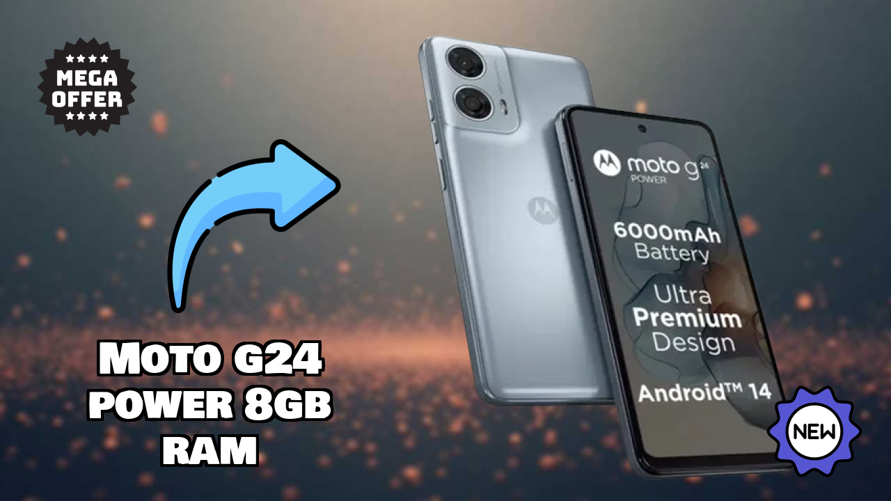 Moto G24 Power 8GB RAM Camera Samples: 50 MP + 2 MP Rear Camera Real Test