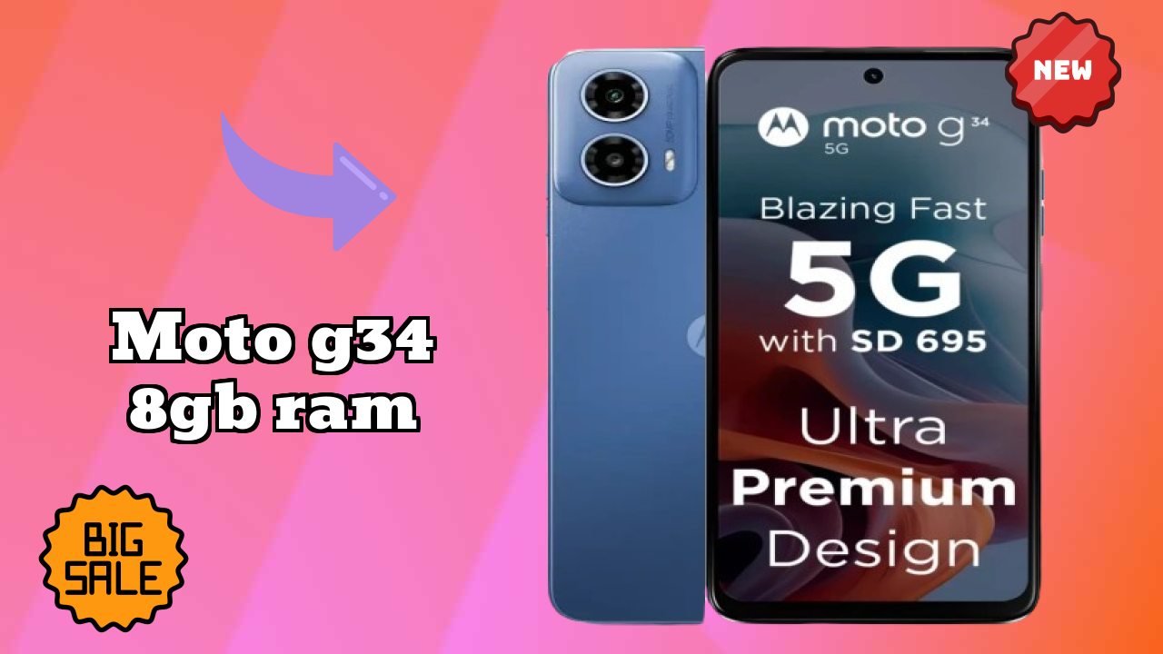 Moto G34 8GB RAM Test: 8 GB RAM Handles Multitasking?