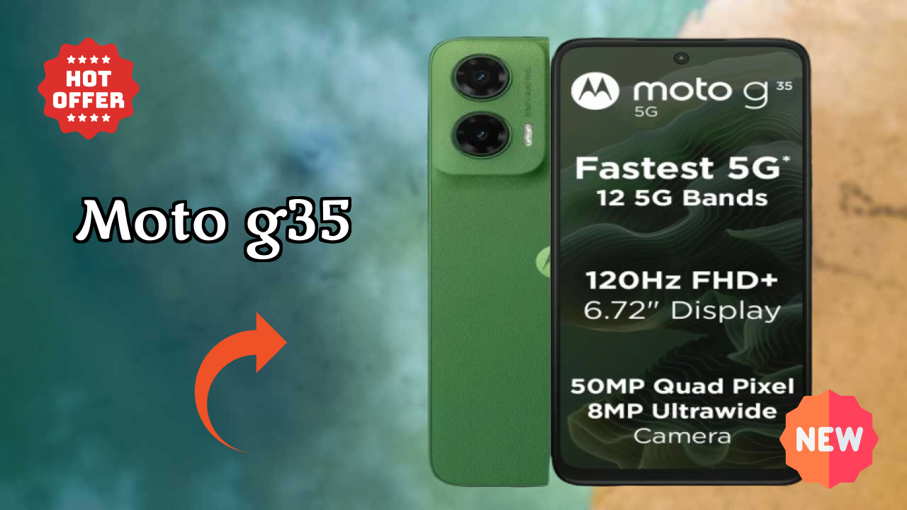 Moto G35 at ₹10,250 - Best Features Explained