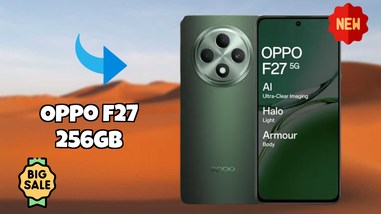 OPPO F27 256GB Display Quality: Flat OLED Explained