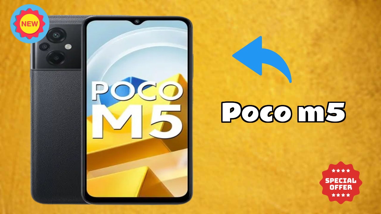 POCO M5 at ₹12,499 - Complete Specifications List