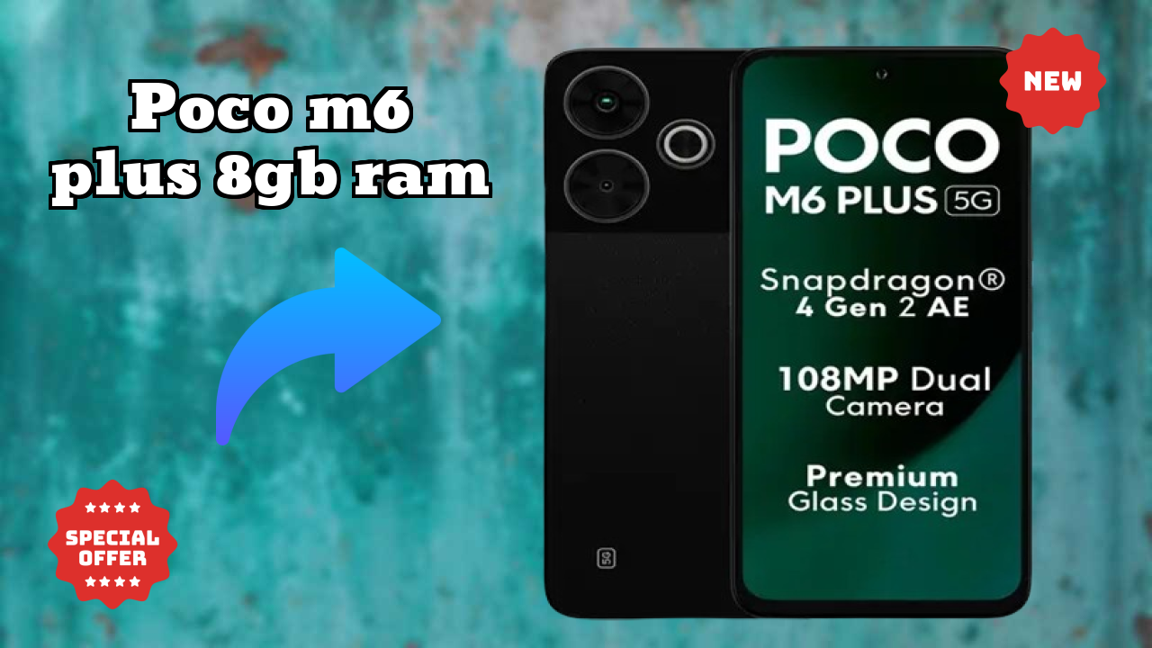 POCO M6 Plus 8GB RAM Review: 8 GB RAM Multitasking Analysis