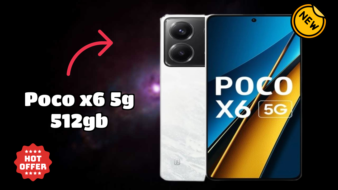 POCO X6 5G 512GB Display Analysis: 6.67 Inches (16.94 Cm) Quality