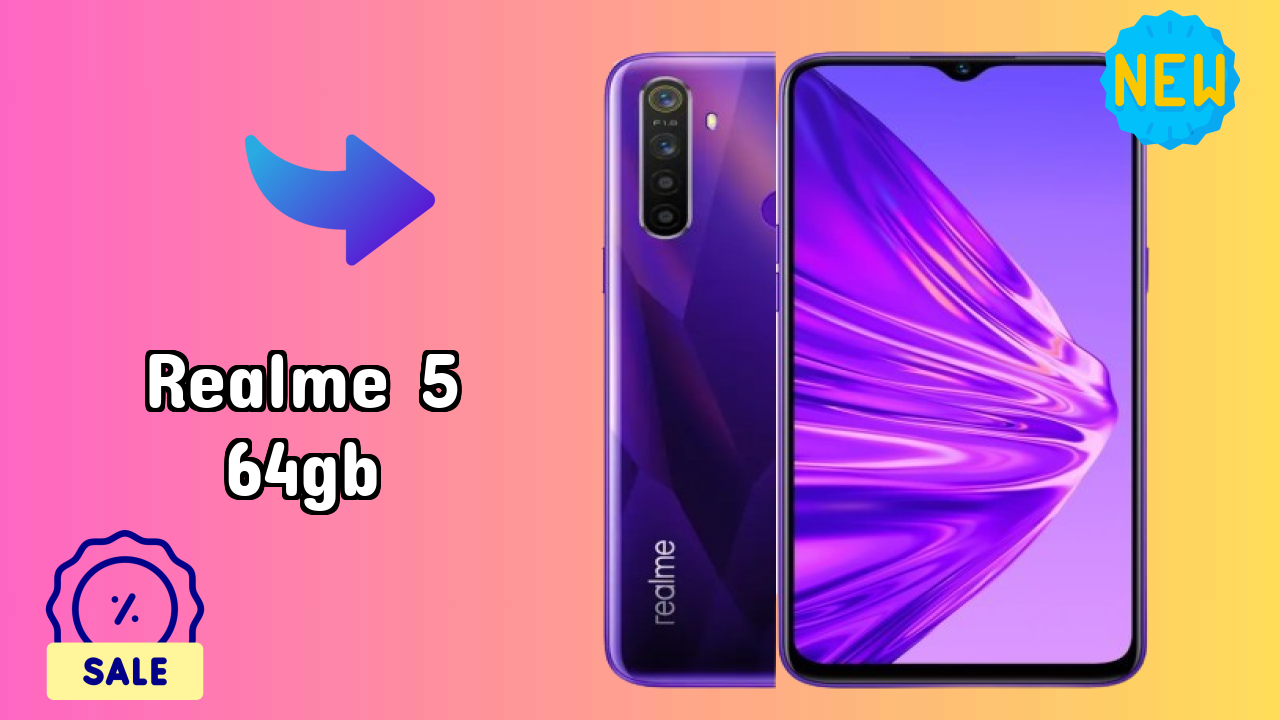 Realme 5 64GB at ₹11,999 - Complete Specifications List
