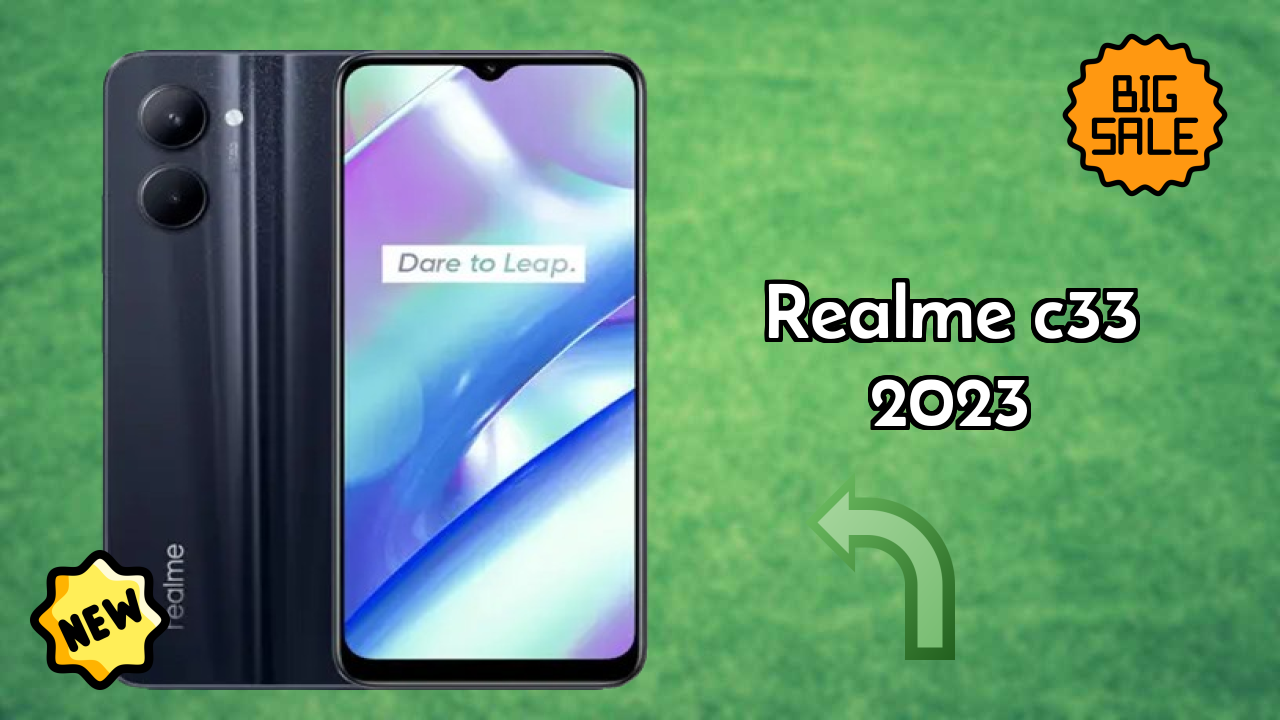 Realme C33 2023 Display Review: 6.5 Inches (16.51 Cm) Screen Size