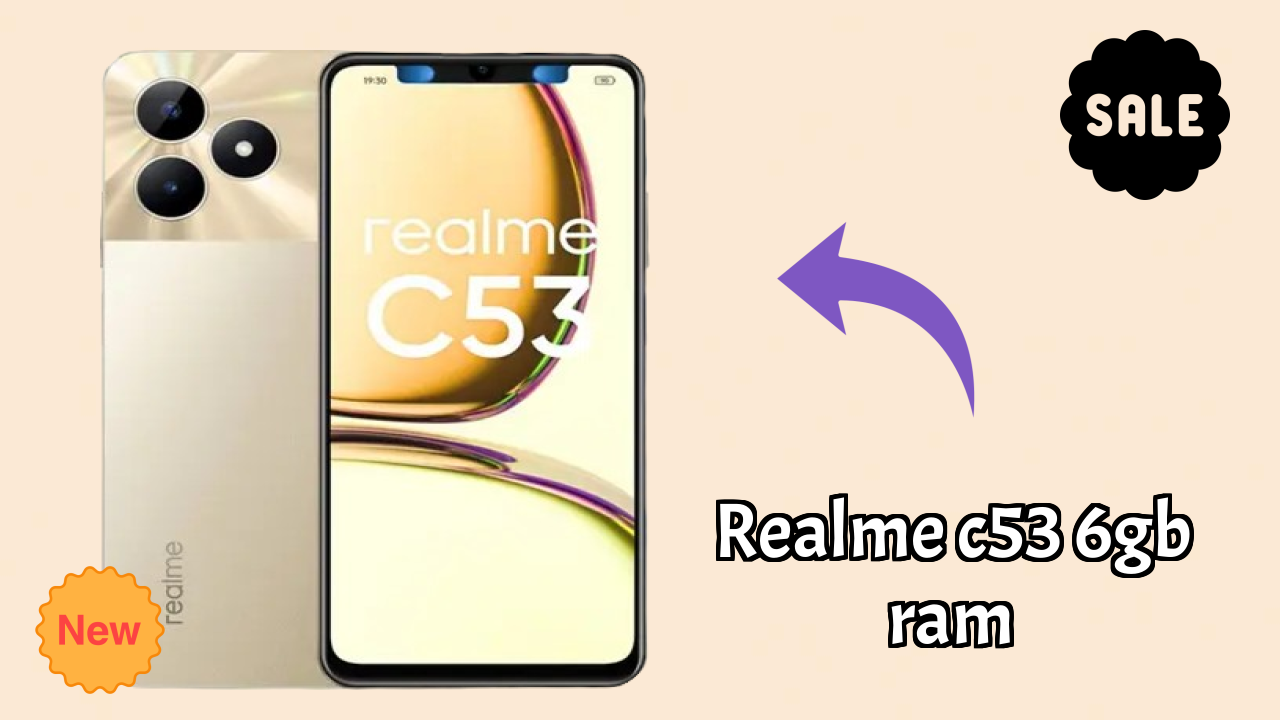 Realme C53 6GB RAM Battery Life: 5000 MAh Charging Speed