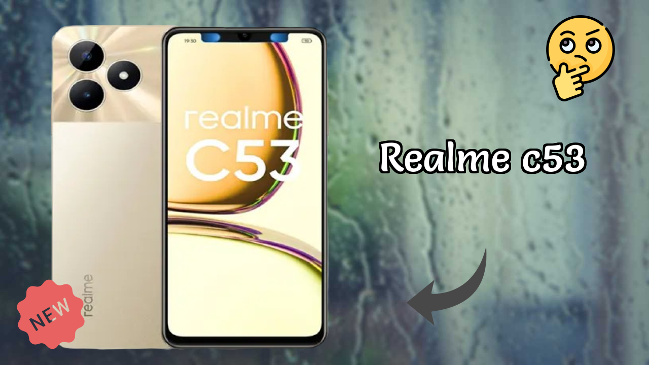 Realme C53 Display Analysis: 6.74 Inches (17.12 Cm) Screen