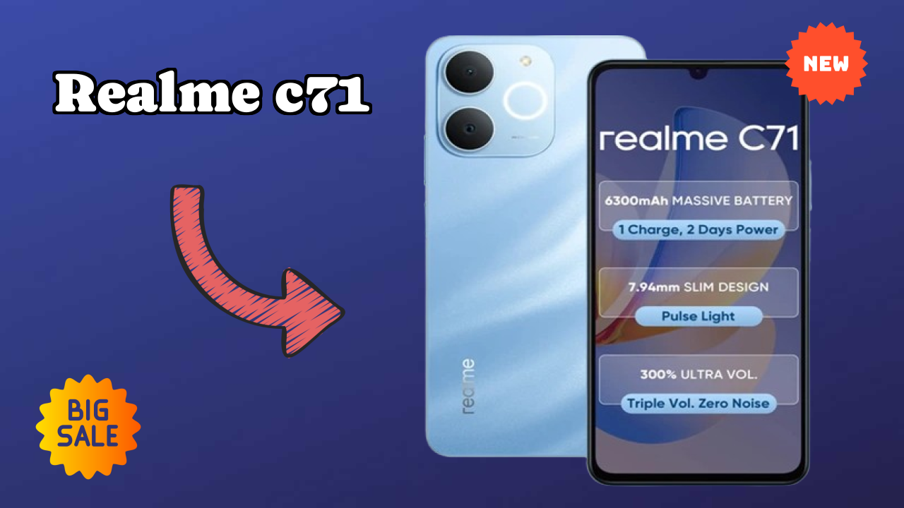 Realme C71 Display Quality: IPS LCD Explained