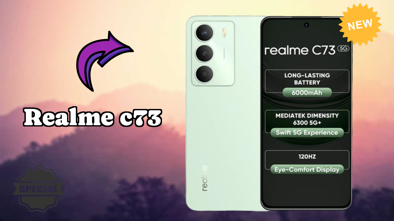 Realme C73 Camera Quality: 8 MP Front Camera Selfie