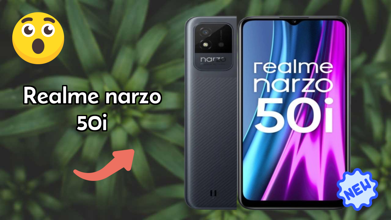 Realme Narzo 50i at ₹7,499 - Best Features Highlighted