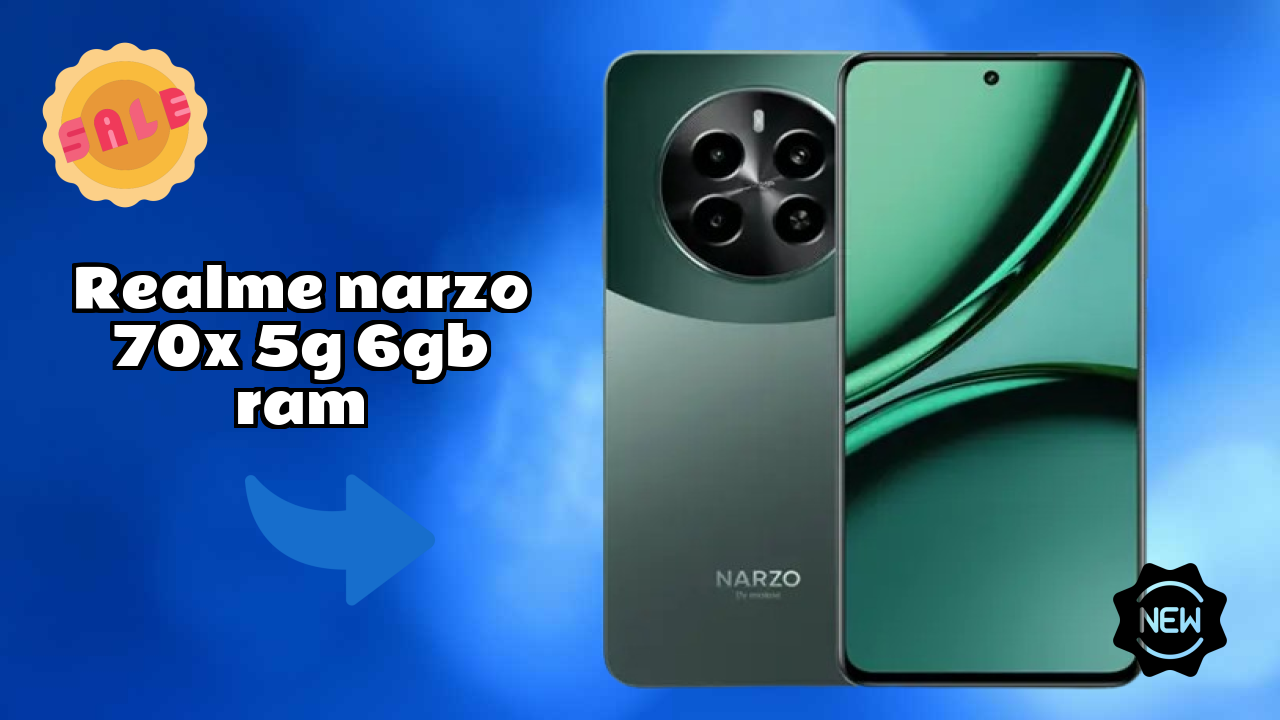 Realme Narzo 70x 5G 6GB RAM at ₹12,995 - Complete Buying Guide