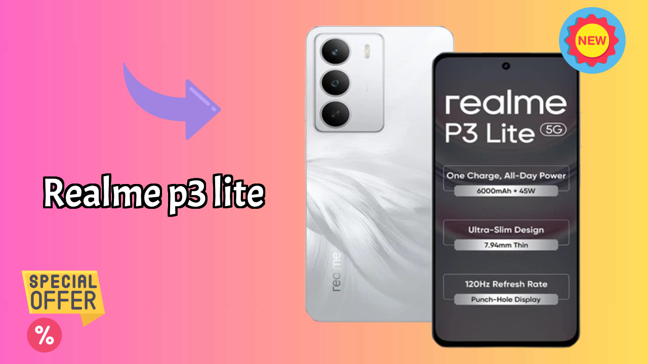 Realme P3 Lite Price Drop: Now Just ₹10,499 Available