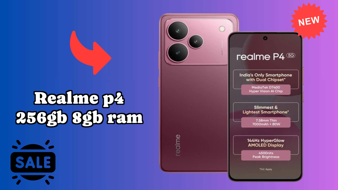 Realme P4 256GB 8GB RAM 2026 Feature-by-Feature Insight
