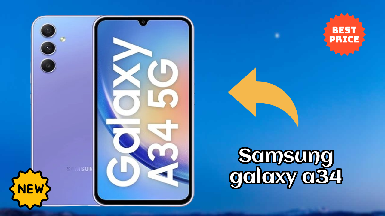 Samsung Galaxy A34 at ₹20,799 - Best Features Explained