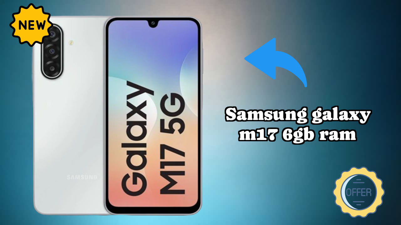 Samsung Galaxy M17 6GB RAM Test: 6 GB RAM Handles Gaming Well