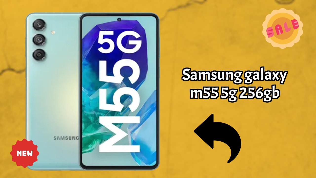 Samsung Galaxy M55 5G 256GB Price Drop: Now Available at ₹21,589