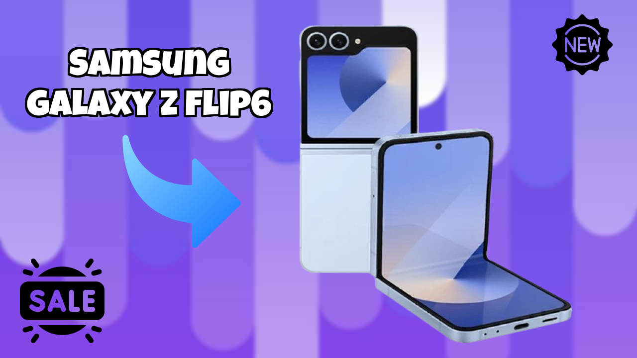 Samsung Galaxy Z Flip6 at ₹68,900 - Complete Specifications
