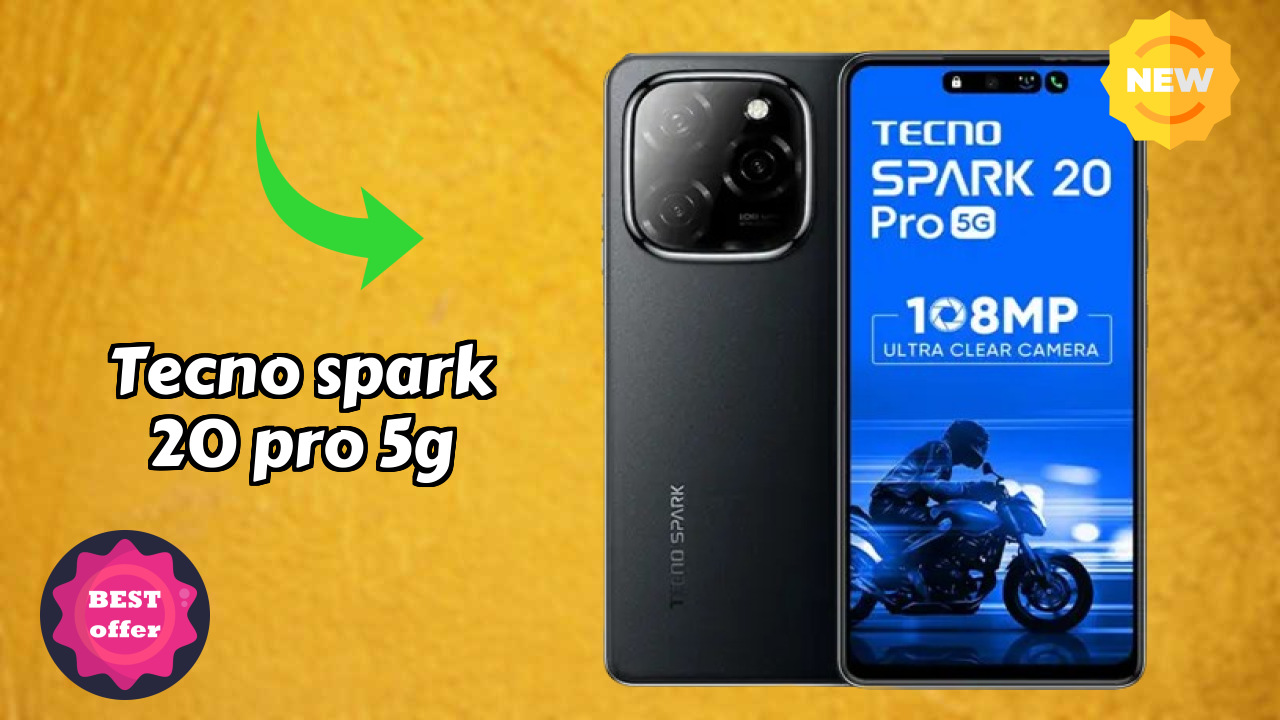 Tecno Spark 20 Pro 5G at ₹15,999 - Best Phone in This Price Range