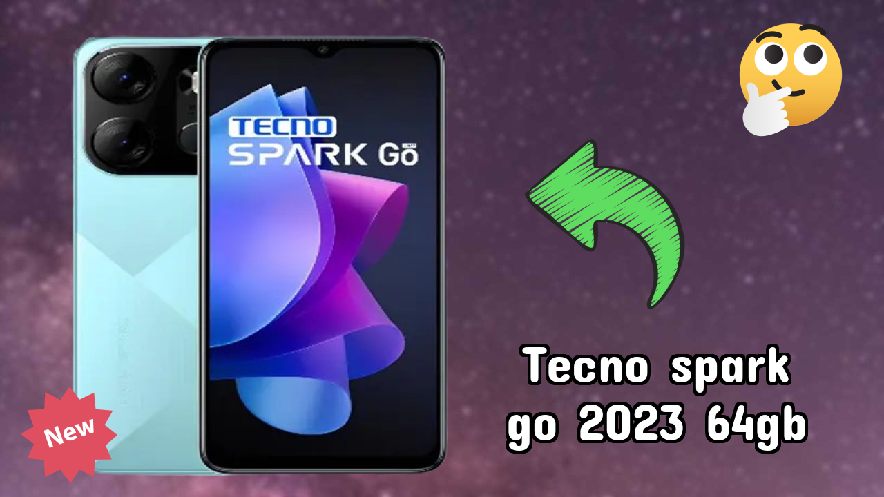 Tecno Spark Go 2023 64GB Display Technology: 6.56 Inches (16.66 Cm) Screen