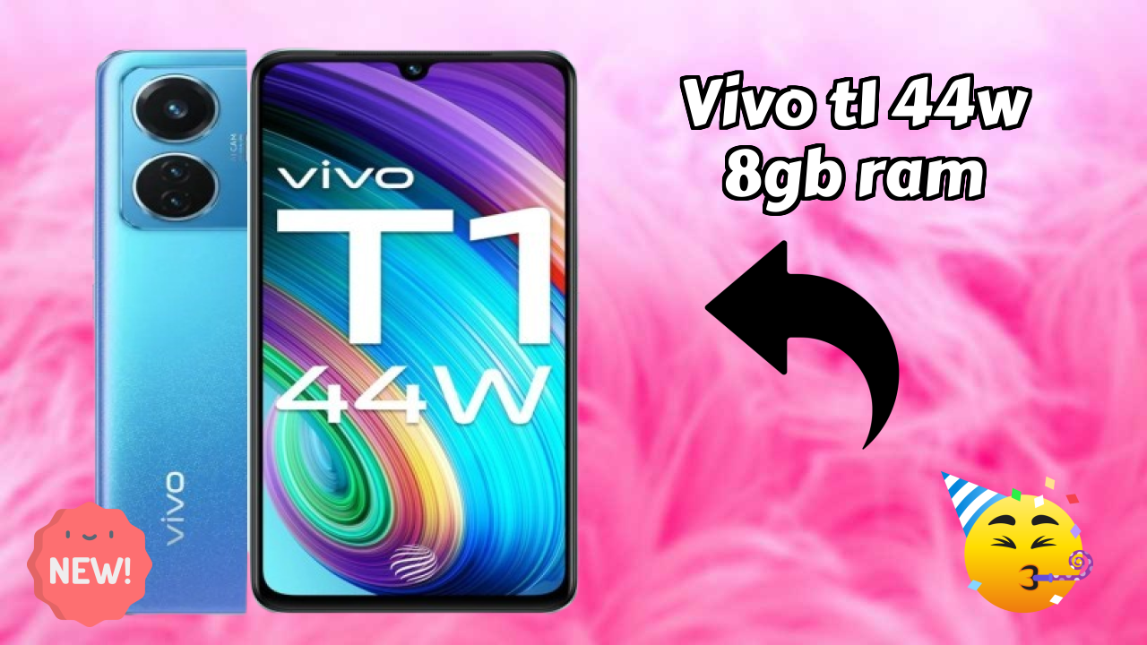 Vivo T1 44W 8GB RAM Display Size: 6.44 Inches (16.36 Cm) Screen Quality