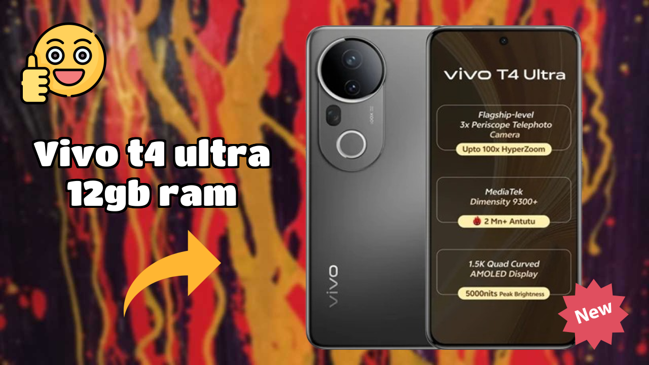 Vivo T4 Ultra 12GB RAM Performance: 12 GB RAM Gaming Review