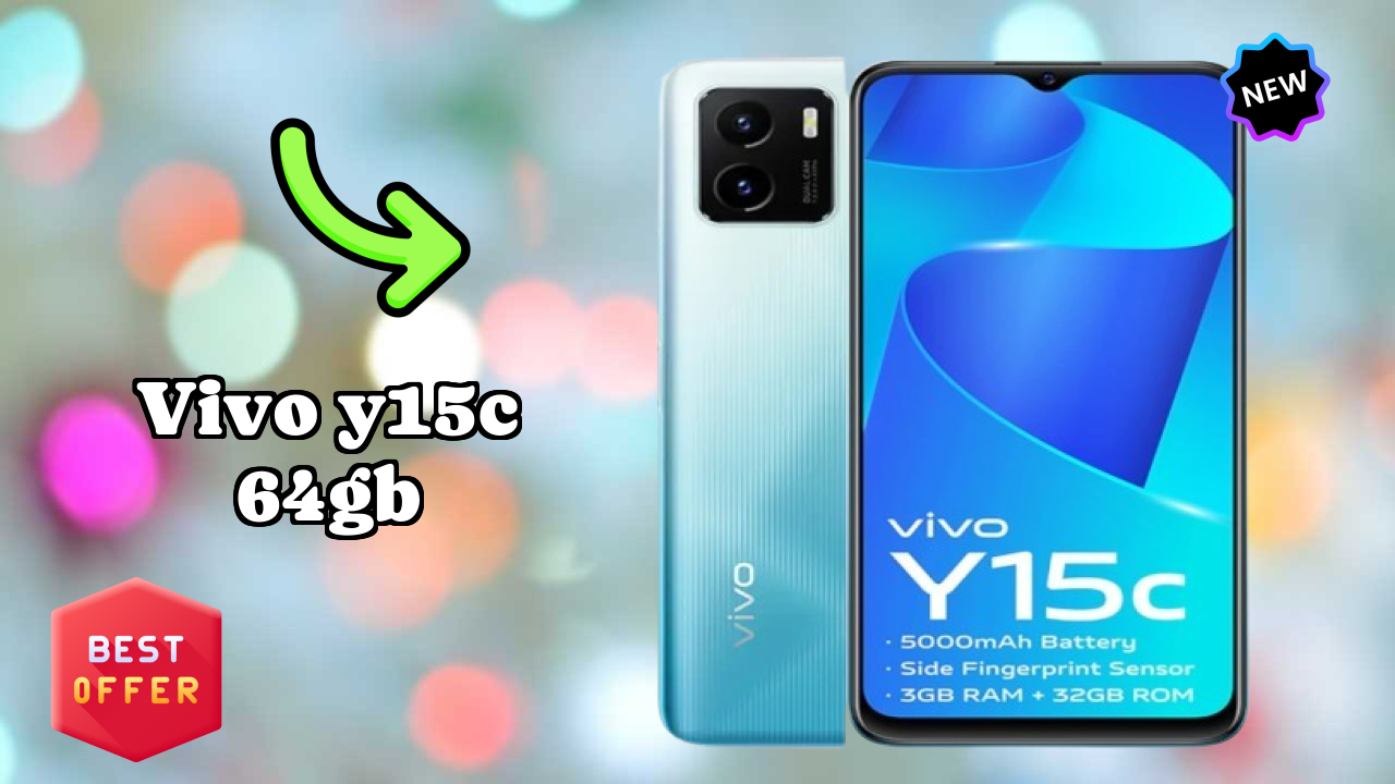 Vivo Y15c 64GB Price Drop: Now at ₹10,999 Only
