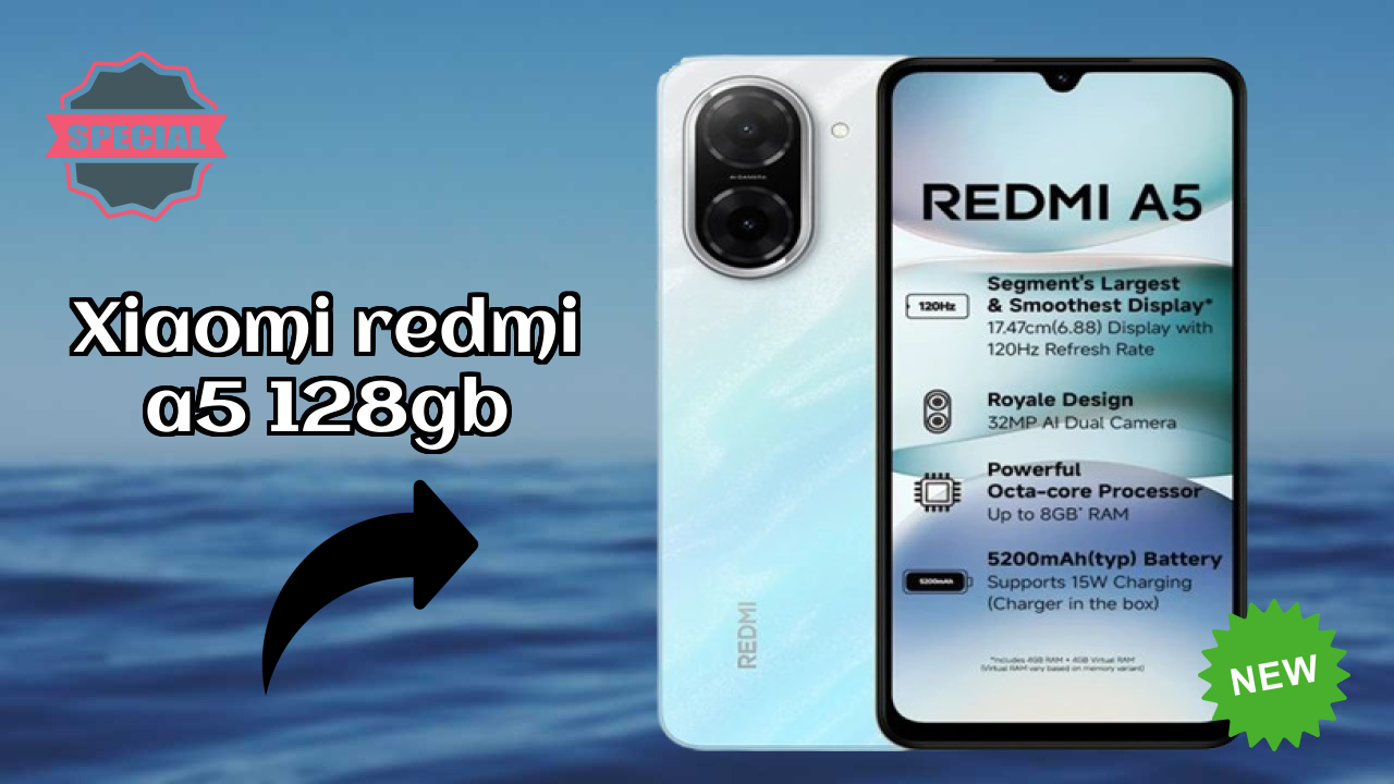Xiaomi Redmi A5 128GB at ₹7,099 - Best Deal Available