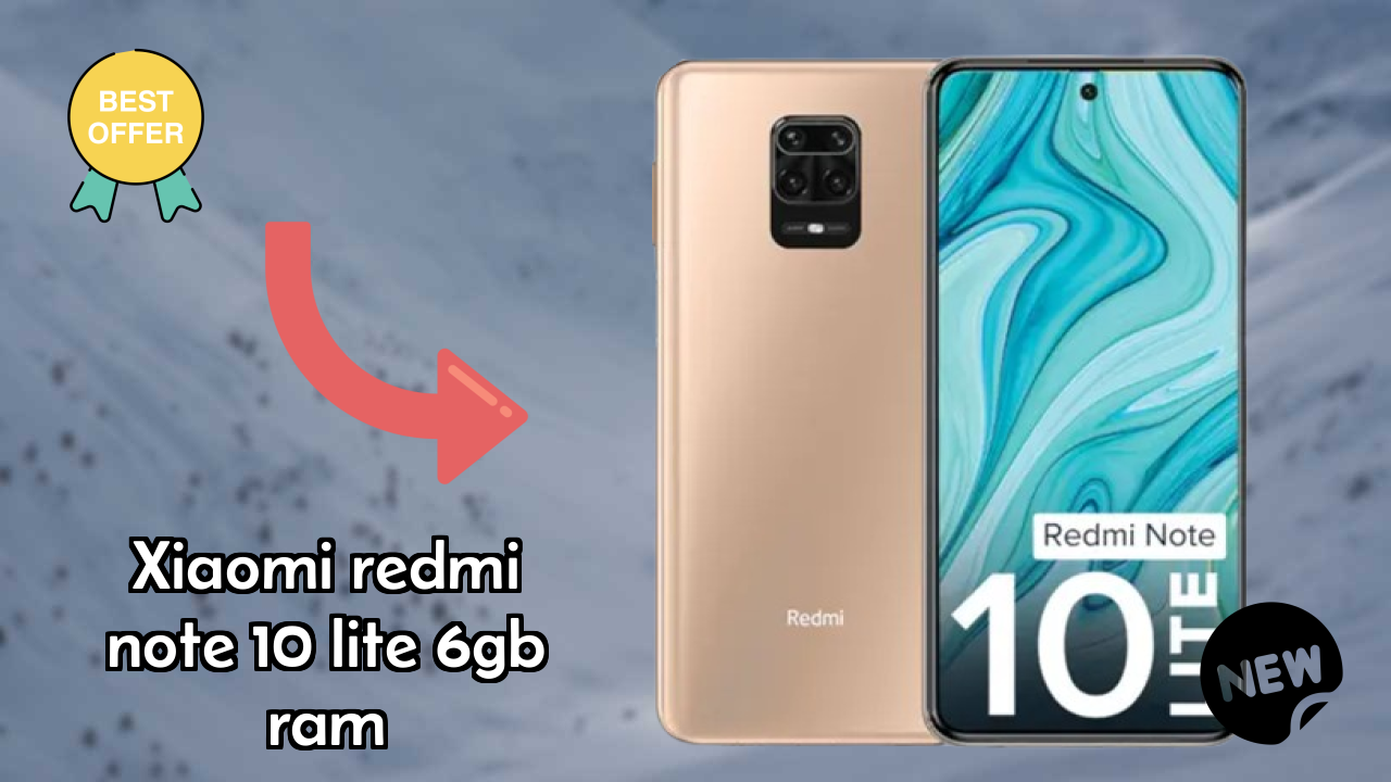 Xiaomi Redmi Note 10 Lite 6GB RAM Display Analysis: 6.67 Inches (16.94 Cm) Quality